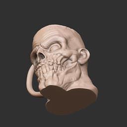 Zombie Mug/planter/pen/candy 3d model