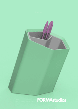 Modular Desk Organizer - FORMAstudios DO017 3d model