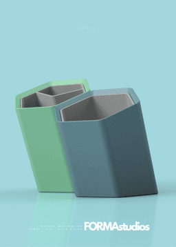 Modular Desk Organizer - FORMAstudios DO017 3d model
