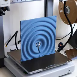 Magsafe tray “Waterdrop” 3d model