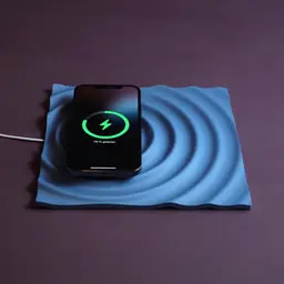 Magsafe tray “Waterdrop” 3d model