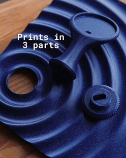 Magsafe tray “Waterdrop” 3d model