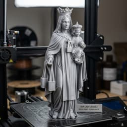 Our Lady Jesus 2 3d model