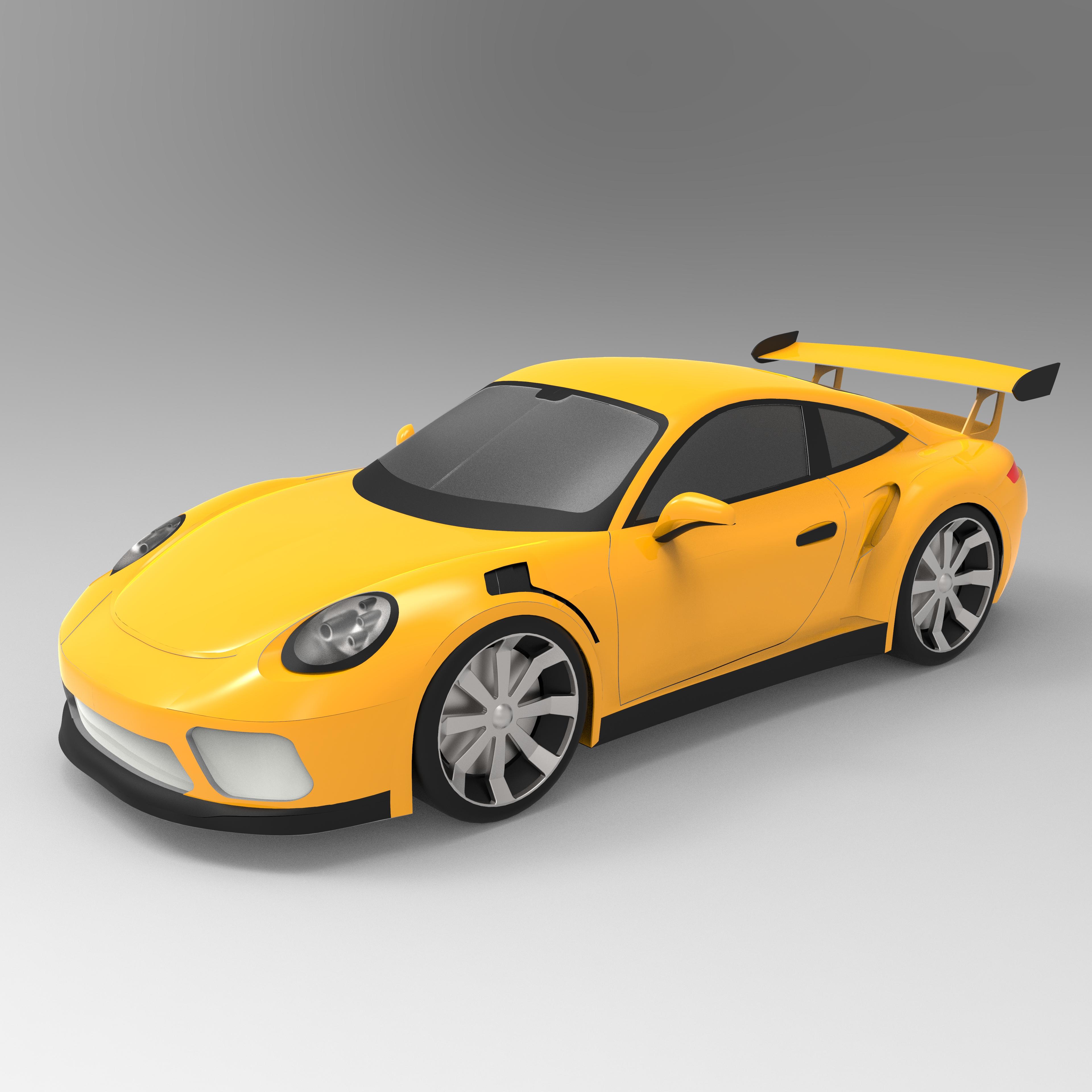 Porsche 911 GT3 3d model