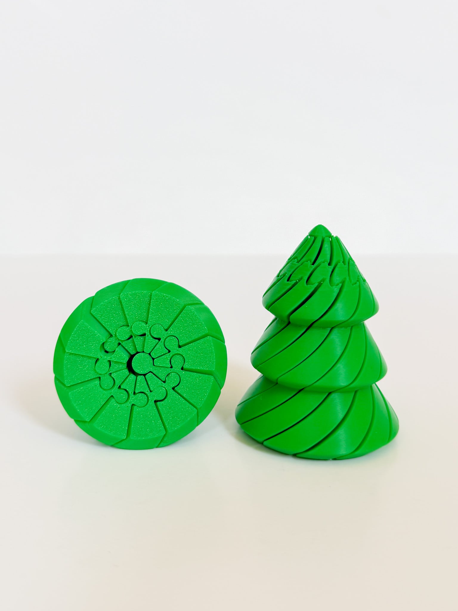 Twisty Fidget Tree (2 Styles) 3d model