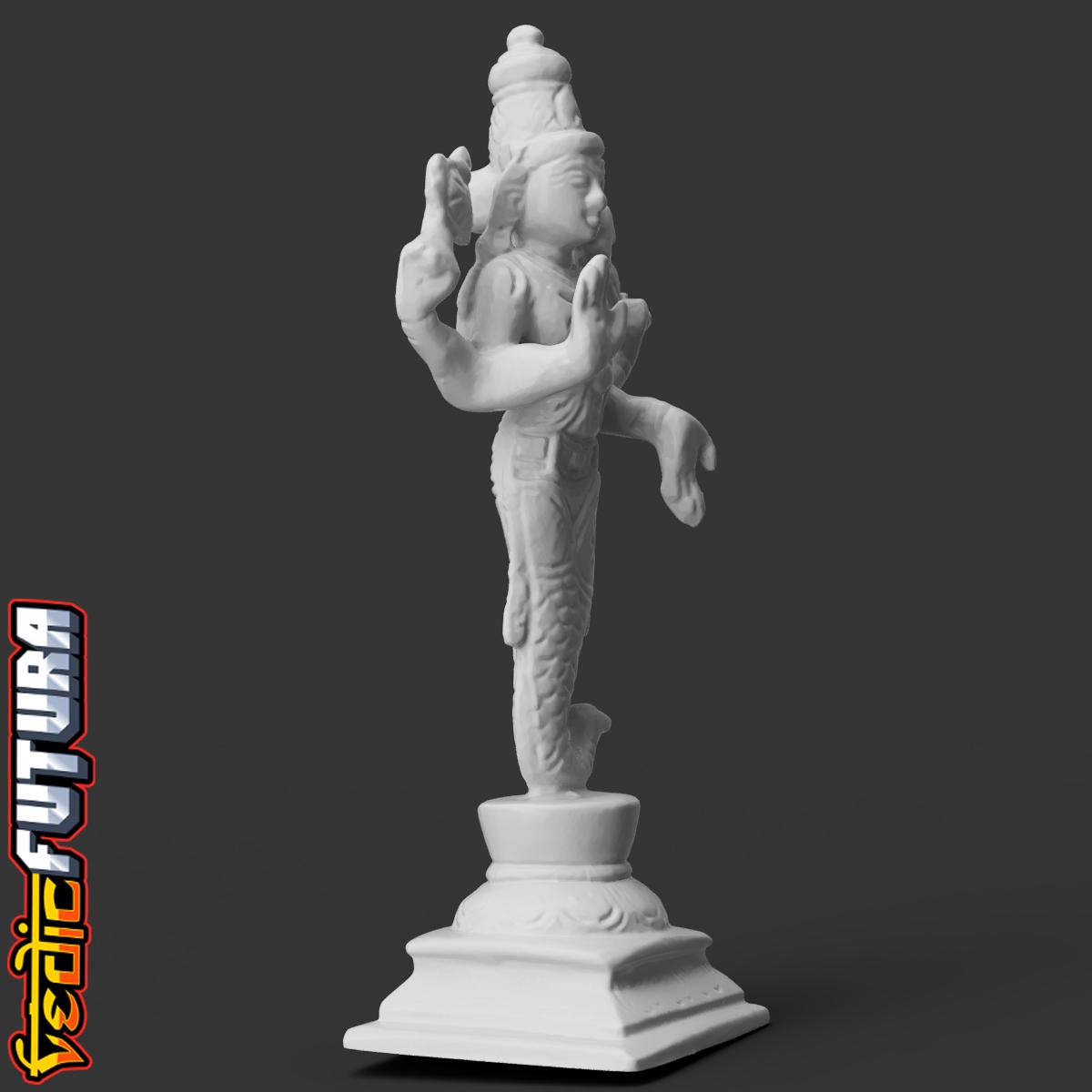 First Avatar of Vishnu - Matsya (The Fish) 3d model