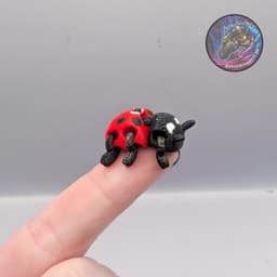 nano flexi ladybug 3d model