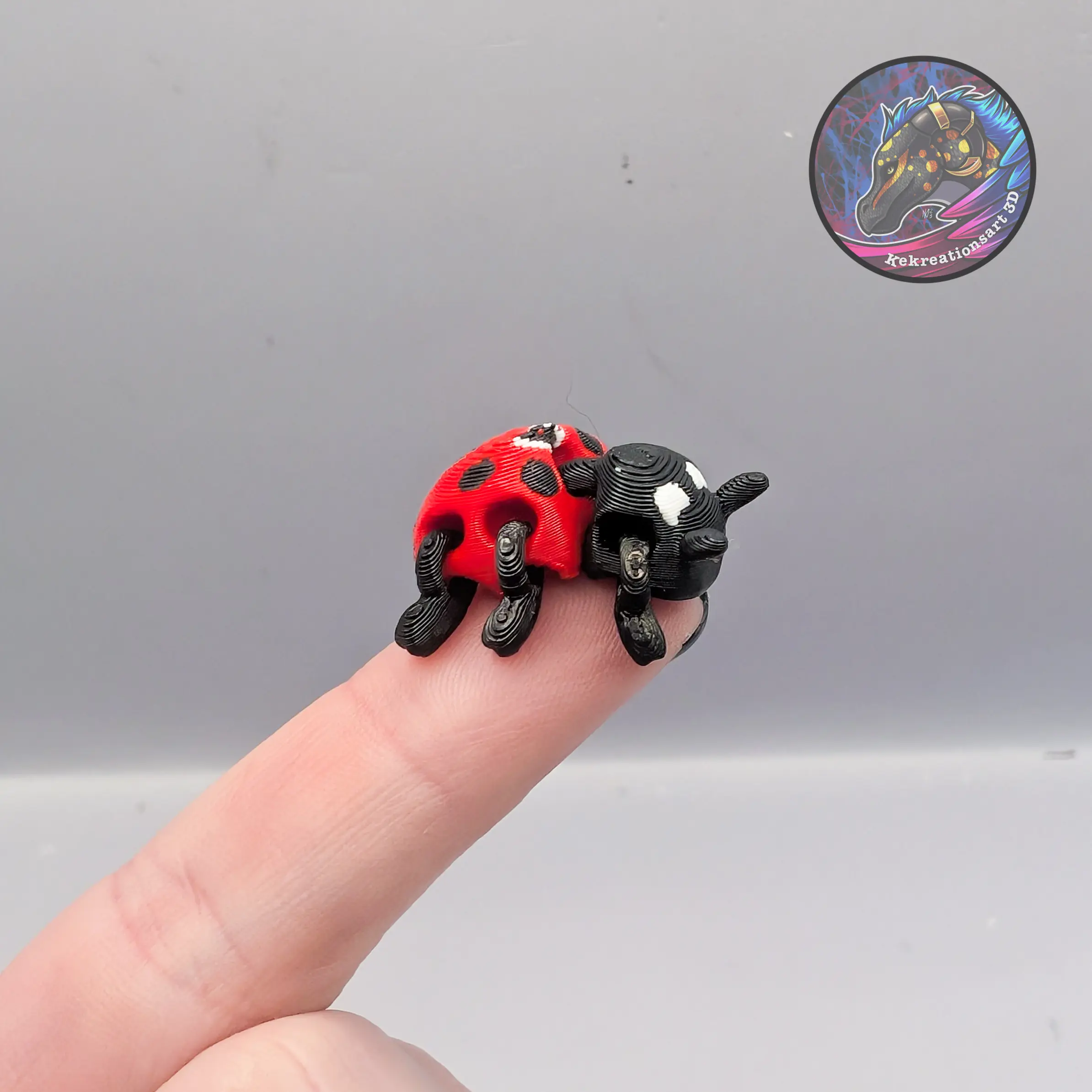 nano flexi ladybug 3d model
