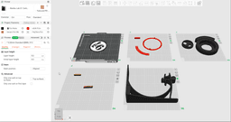 Harry Potter Platform 9 3/4 Lamp (serious remix) 3d model