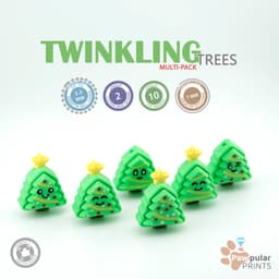 Twinkling Trees 3d model