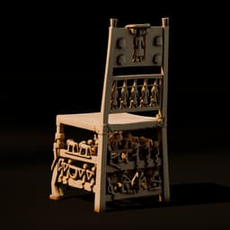 Monumental Spirit Throne | 28mm/32mm Heroic Scatter Terrain 3d model