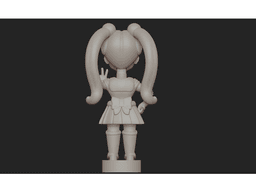 Sailor Moon- Chibi Sailor moon 3d model