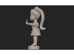 Sailor Moon- Chibi Sailor moon 3d model