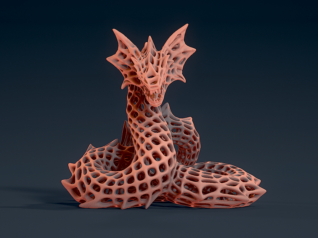 Mesh Basilisk 3d model