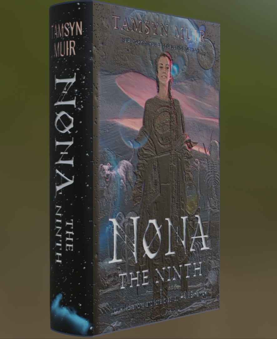 Nona The Ninth - Book Litho 3d model