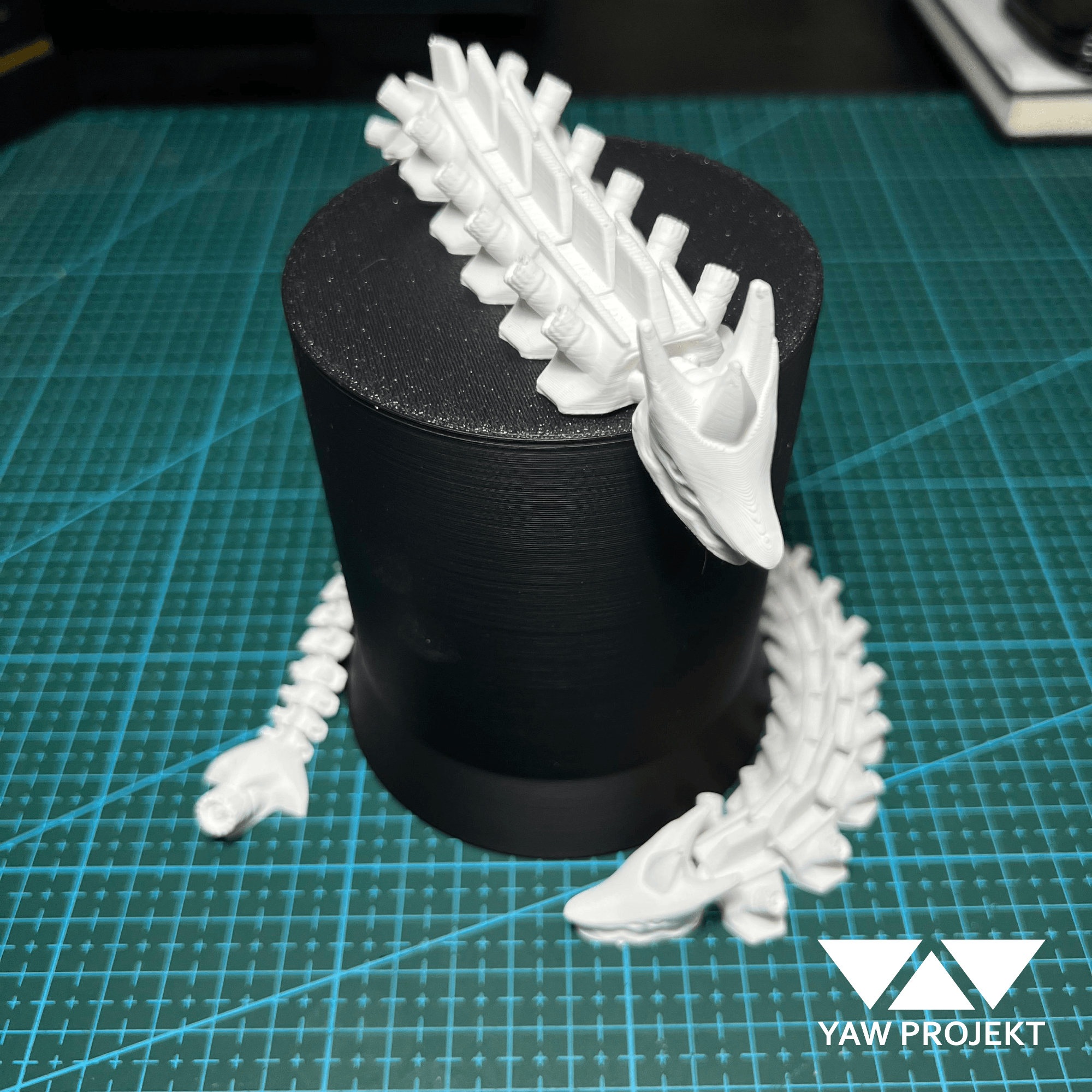 Flexi Mecha Dragon 3d model