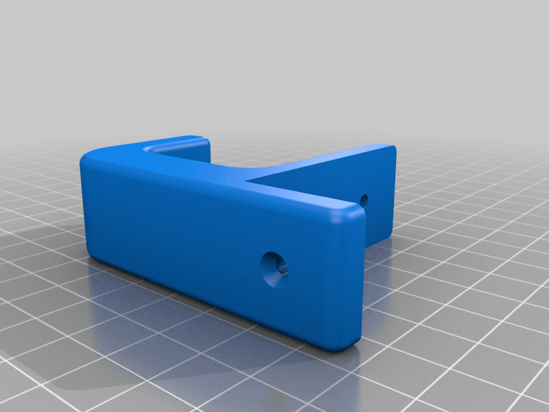 Strong Hook (mount to 2x4) 3d model
