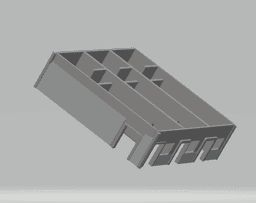 FHW: Mini Town Strip Mall (28mm) 3d model