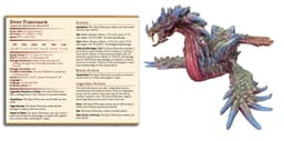 Spiny Plesiosaur - Hunting Party - PRESUPPORTED - Illustrated and Stats - 32mm scale 3d model