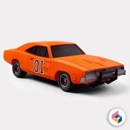 General Lee - Dukes of Hazzard- No flag version 3d model