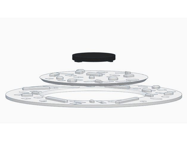 Revopoint ScanPlate - Simplified 3d model