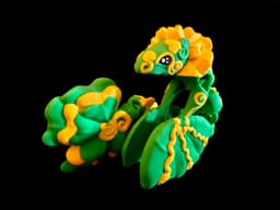 Shamrock Linked Dragon *Personal Use* 3d model