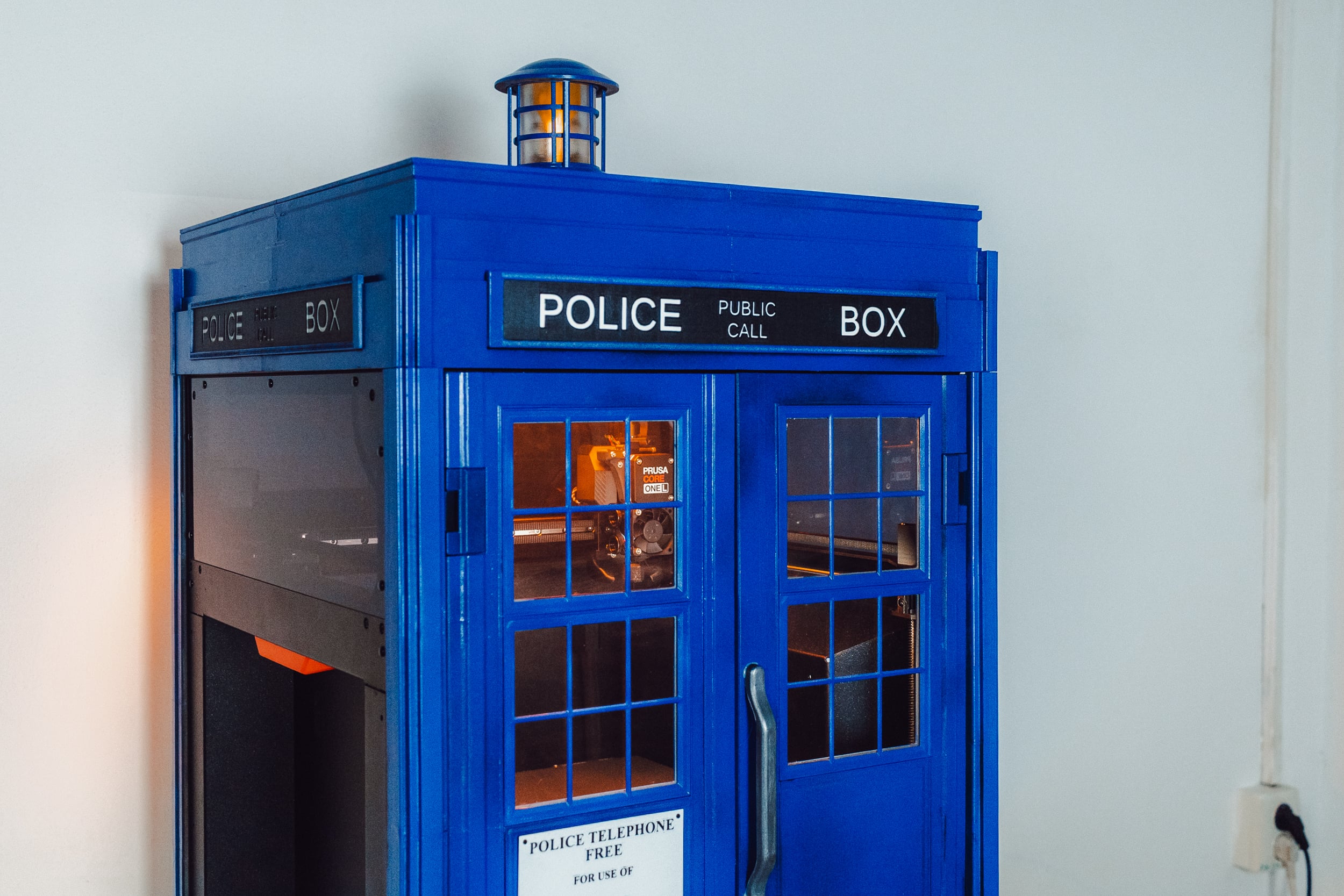 Tardis Cover for Prusa Core L 3d model