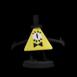 Bill Cipher - Gravity Falls 3d model