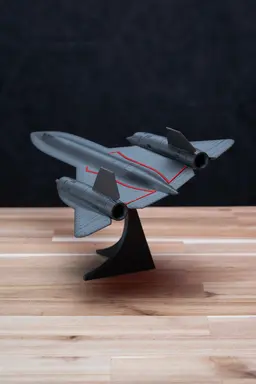 SR-71 Blackbird - Plane Kit | No Supports, No AMS, No Glue 3d model
