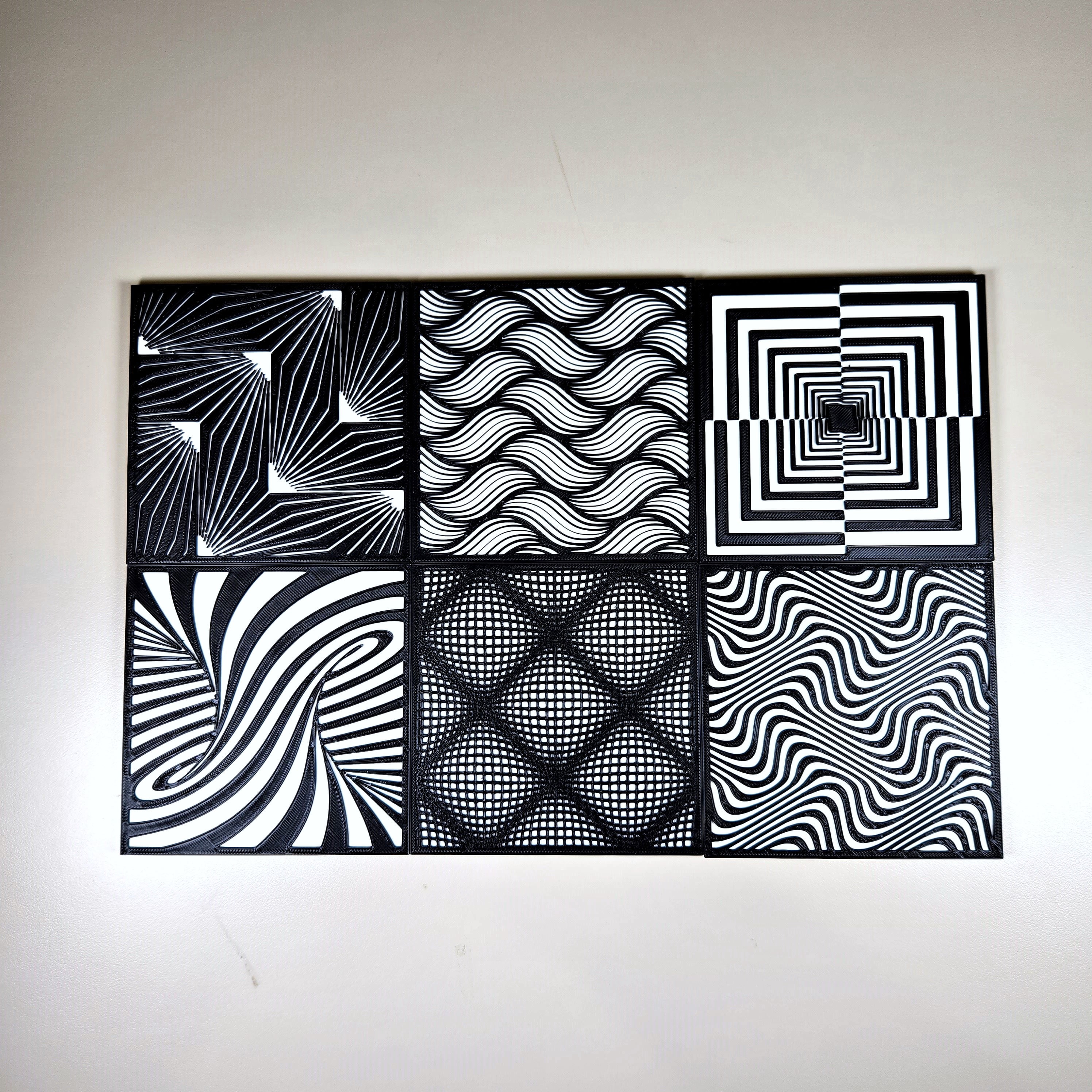 Coaster 1 (Optical illusion set) 3d model