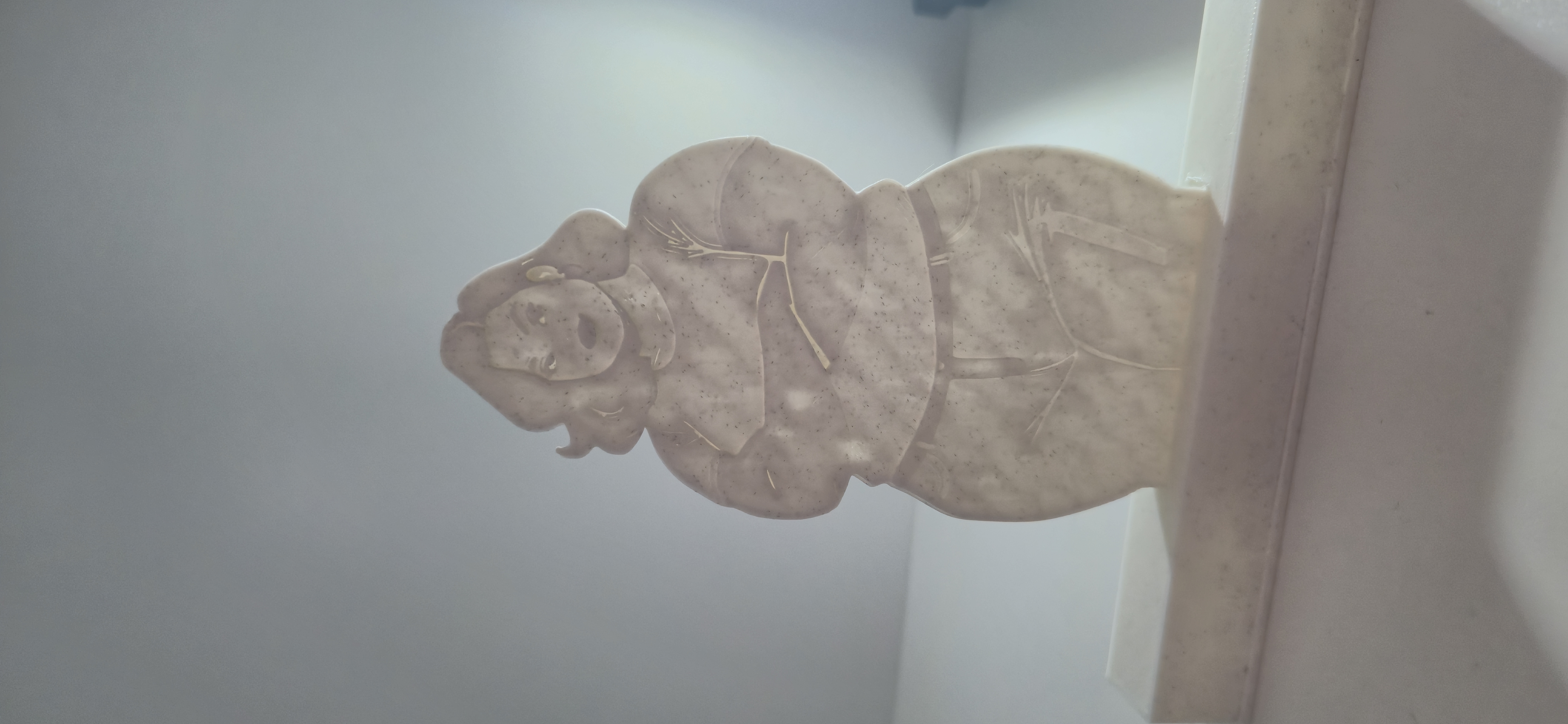 Curvy Girl – 3D Printed Figurine 3d model