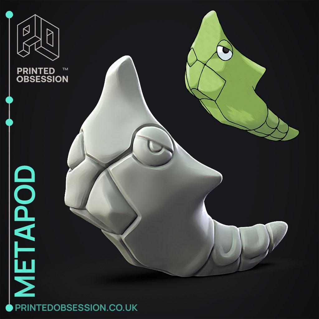 Metapod - Pokemon - Fan Art 3d model