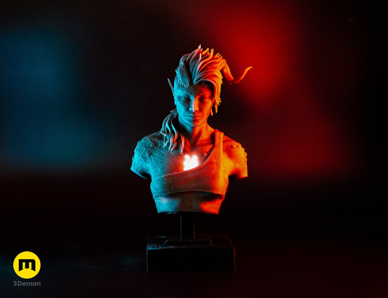 Karlach Bust - Baldur's Gate 3d model