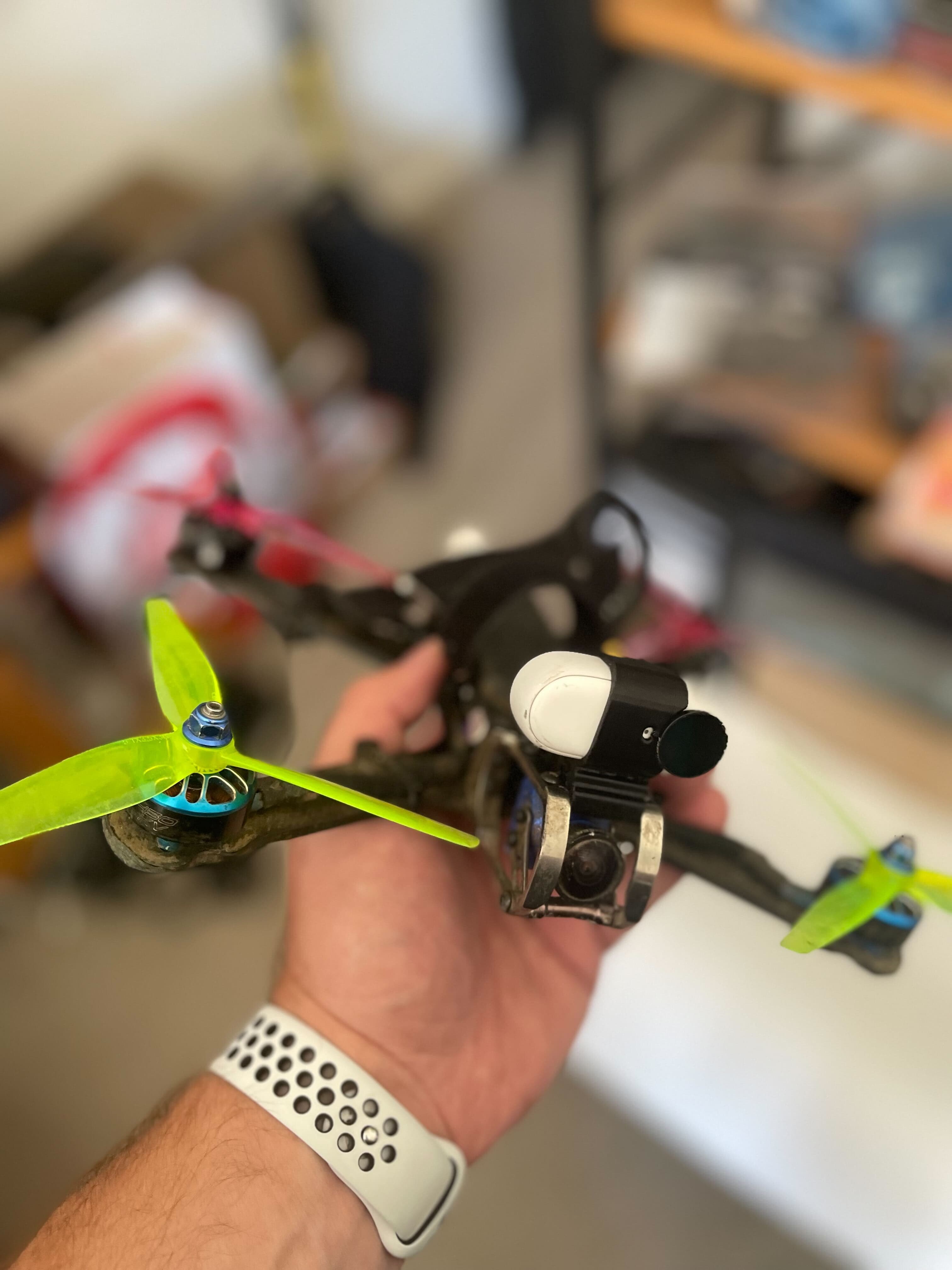 Insta360 Go2 mount for Marmotte/Badger 3d model