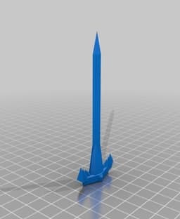 Tyris Flare Golden AXE 3d model