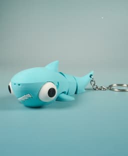 (Free) Chomoo Keychain (No AMS/No Support/No Glue) 3d model