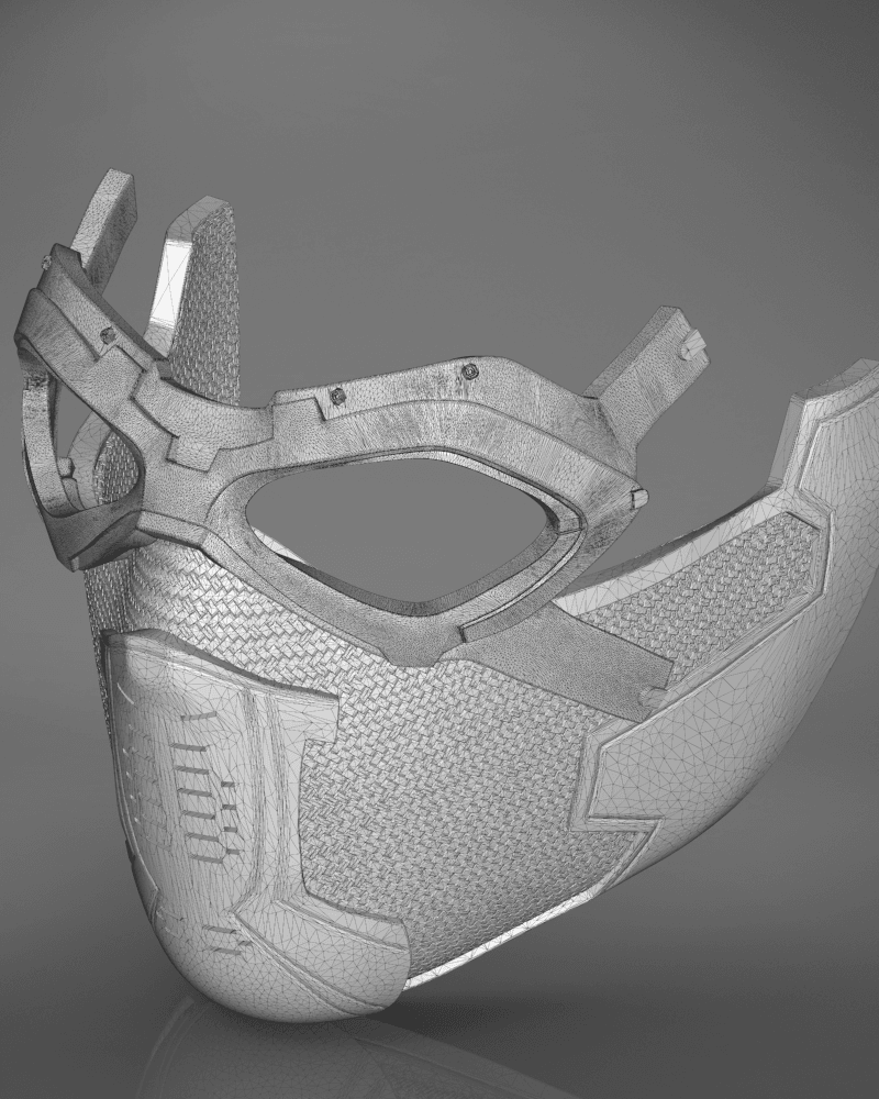 Winter Soldier's Mask - Marvel 3d model
