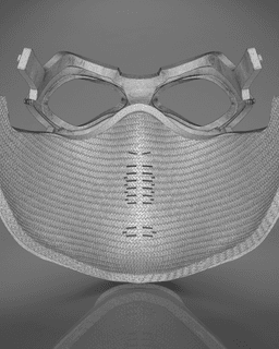 Winter Soldier's Mask - Marvel 3d model