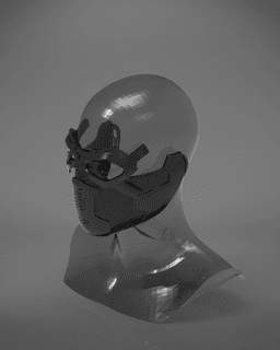 Winter Soldier's Mask - Marvel 3d model