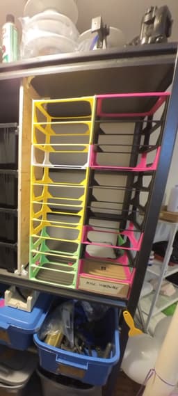 Filament Box Storage System 3d model