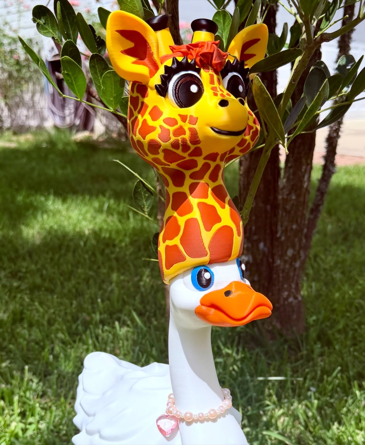Giraffe Goose Gear for Porch Goose 3d model