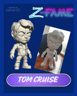 Z-FAME TOM CRUISE 3d model
