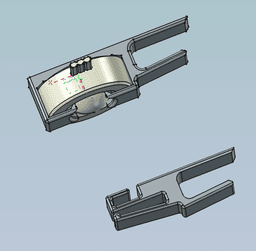 Wiscolor Eave Light Strip Fixture 3d model