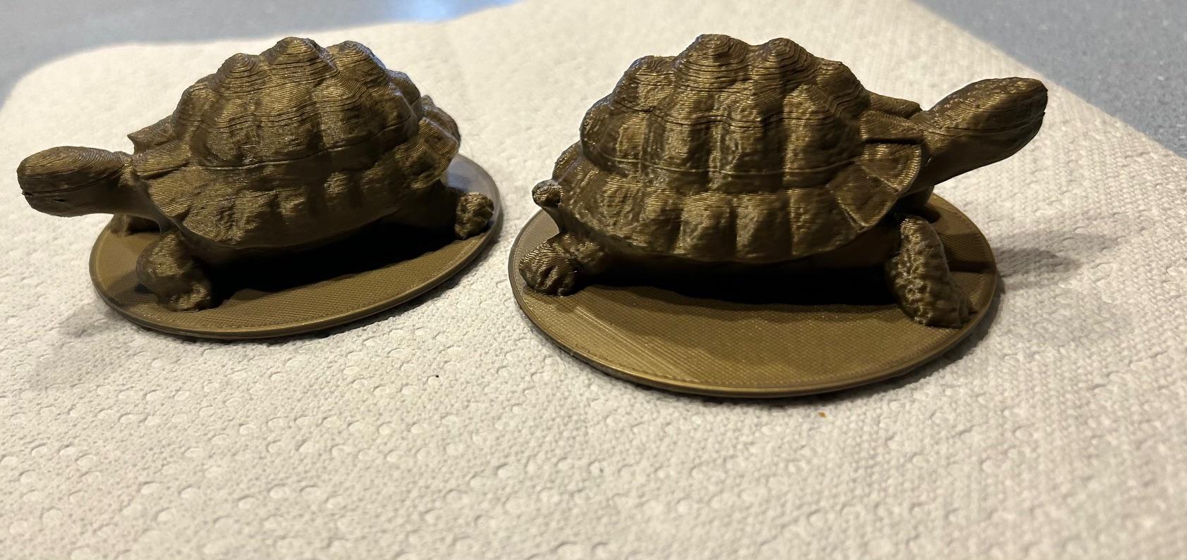 Tortoise Figurine with Base 3d model