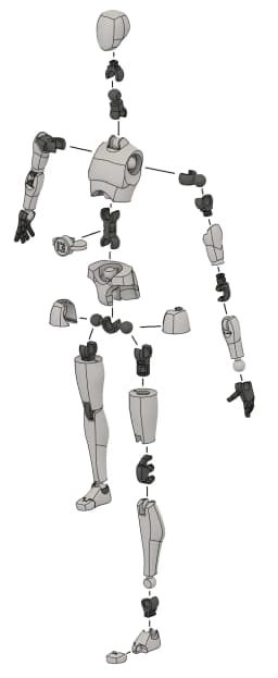 Carbon 13 kit card 3d model