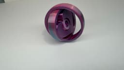 Gyro Heart Fidget | Mechanical "Print-in-Place" | R7Makers 3d model