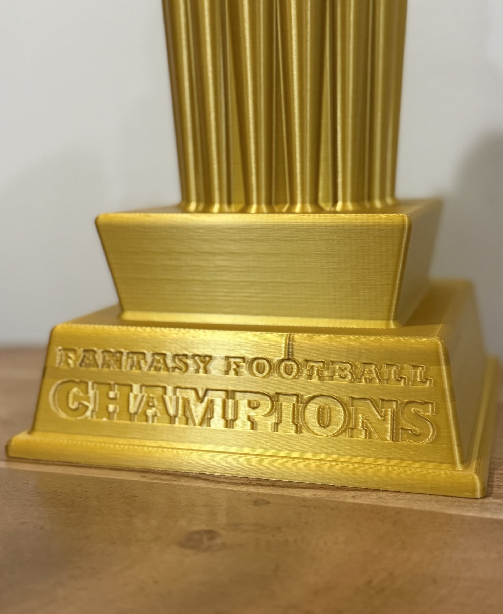 Fantasy Football Trophy 3d model