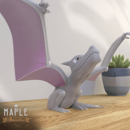142. Aerodactyl - Basic- Ornamental 3d model