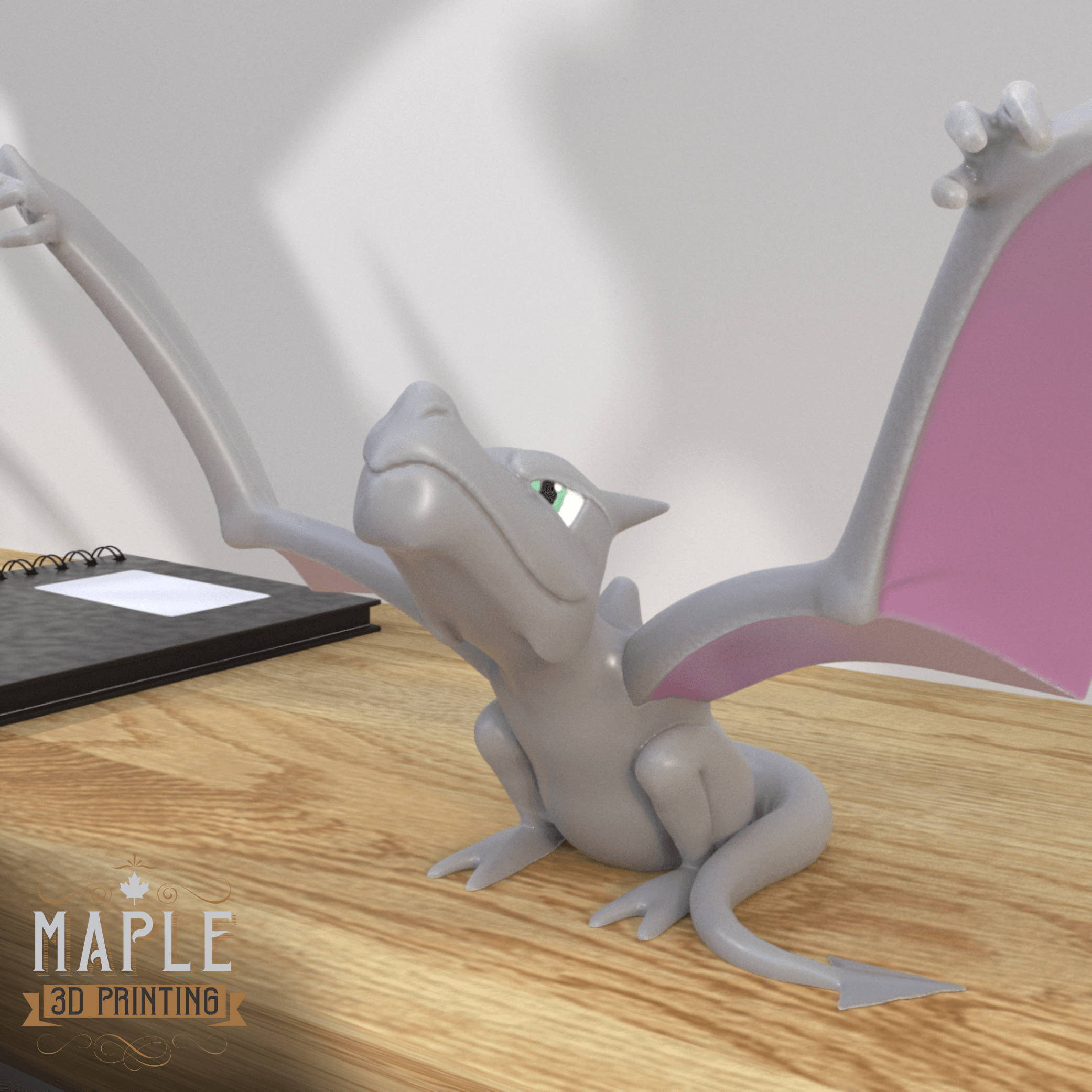 142. Aerodactyl - Basic- Ornamental 3d model