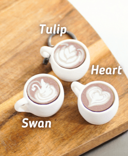 Ludo Latte Clickers - Latte Fidget Clicker - 3d Printed Ludo Fidget toy 3d model